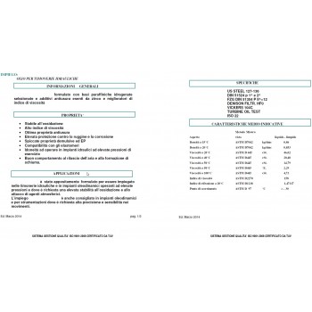 Olio idraulico marino